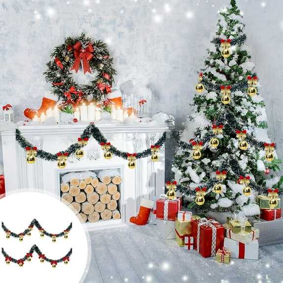 Christmas Tree Ribbon with Bow, White Edged Decorative Ribbon for Holiday Tree Trimming and Wreath Making, Festive Gift Wrap and Home Decor for Christmas and Thanksgiving Celebrations Akmoler