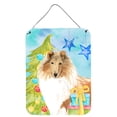 thumbnail image 1 of Christmas Tree Rough Collie Wall or Door Hanging Prints, 1 of 2