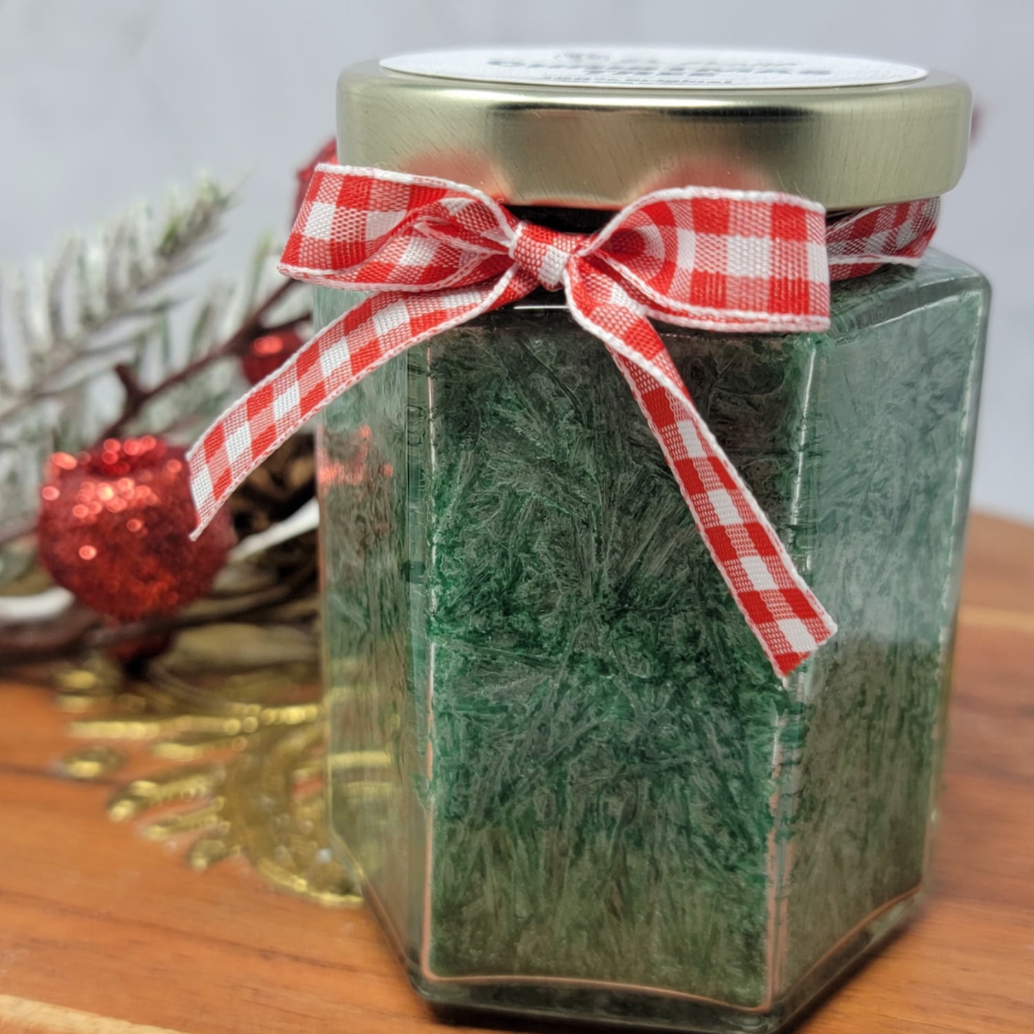 Christmas Tree Scented Candle, 6,5oz | Handmade in the USA| Made with 100% Palm Wax