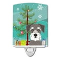 thumbnail image 1 of Christmas Tree & Schnauzer Ceramic Night Light, 1 of 1