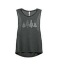 thumbnail image 1 of Christmas Tree Season Women's Fashion Sleeveless Muscle Workout Yoga Tank Top Charcoal Grey Medium, 1 of 3