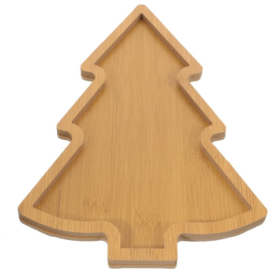 EKIDAZB Christmas Tree Shaped Serving Dish Xmas Tray for Sauces Snacks and Appetizers Holiday Party Platter