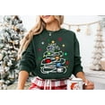 Christmas Tree Sewing Thread Graphic Print T-Shirt - Walmart.com