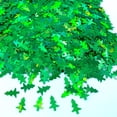thumbnail image 1 of Christmas Tree Shape Glitter Confetti (1oz = 28g), 1 of 2