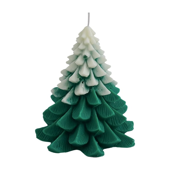 Christmas Tree Shaped Candlesticks, Christmas Tree Scented Candles, Creative Scented Candles for Christmas, for Christmas Home Party Decoration Christmas Gift