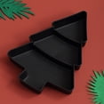 thumbnail image 1 of Christmas Tree Shaped Fruit Snack Tray With 3 Compartments Suitable For Daily Holiday Decoration, 1 of 6