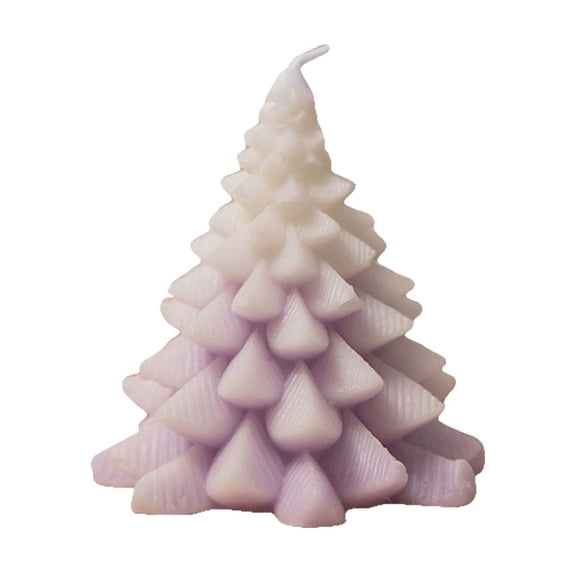Christmas Tree Shaped Scented Candles, Festive Aroma Wax Candles, Home Bedroom Table Xmas Ornaments, Warm Atmosphere Holiday Decor, Ideal Christmas Surprise Gifts, White Tea Scent, Party Ornament