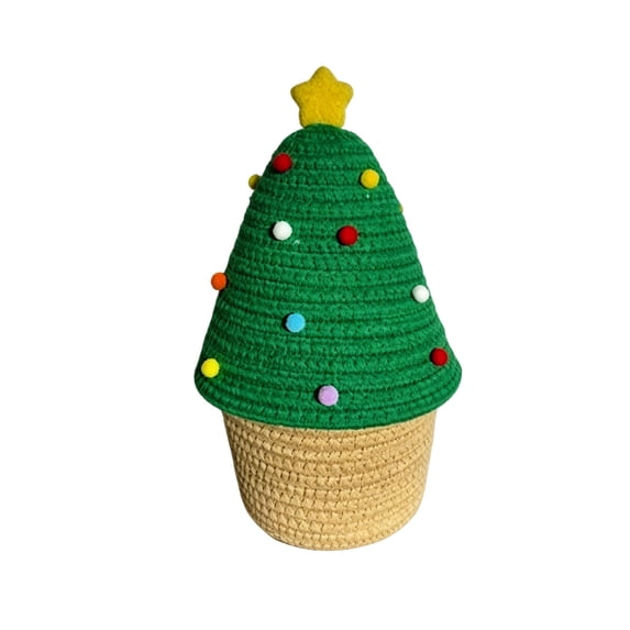 Christmas Tree Shaped Storage Basket