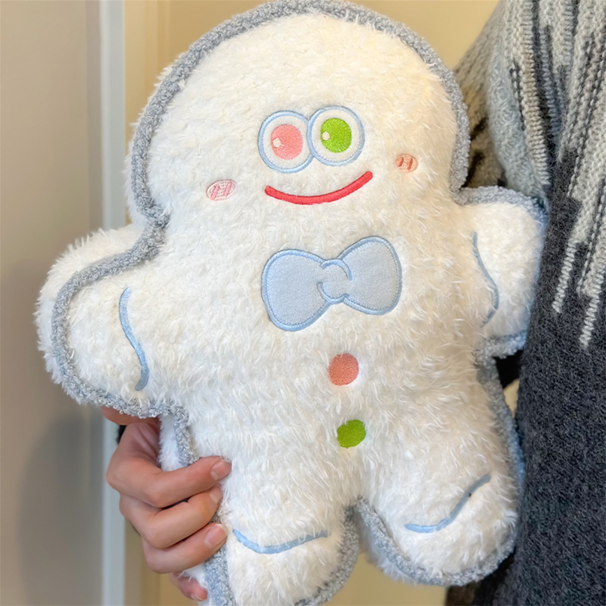 Christmas Tree Shaped Stuffed Dolls Cute Gingerbread Man Plush Toys