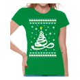 thumbnail image 1 of Christmas Tree Shirt for Women Xmas Tree T-Shirt for Her Funny Christmas Tree Tee for Women Toilet Paper Shirts for Girls Paper Tree Ladies Top Christmas 2020 T Shirt Xmas Gifts for Her, 1 of 4