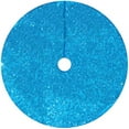 thumbnail image 1 of Christmas Tree Skirt 24-Inch Blue Christmas Tree Skirt Sequin Double Layers Tree Mat Xmas Tree Decorations, 1 of 7