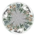 thumbnail image 1 of Christmas Tree Skirt 24 Inch Small Festive Holiday Decor for Christmas Tree Base Cover Home and Party Decoration, 1 of 6
