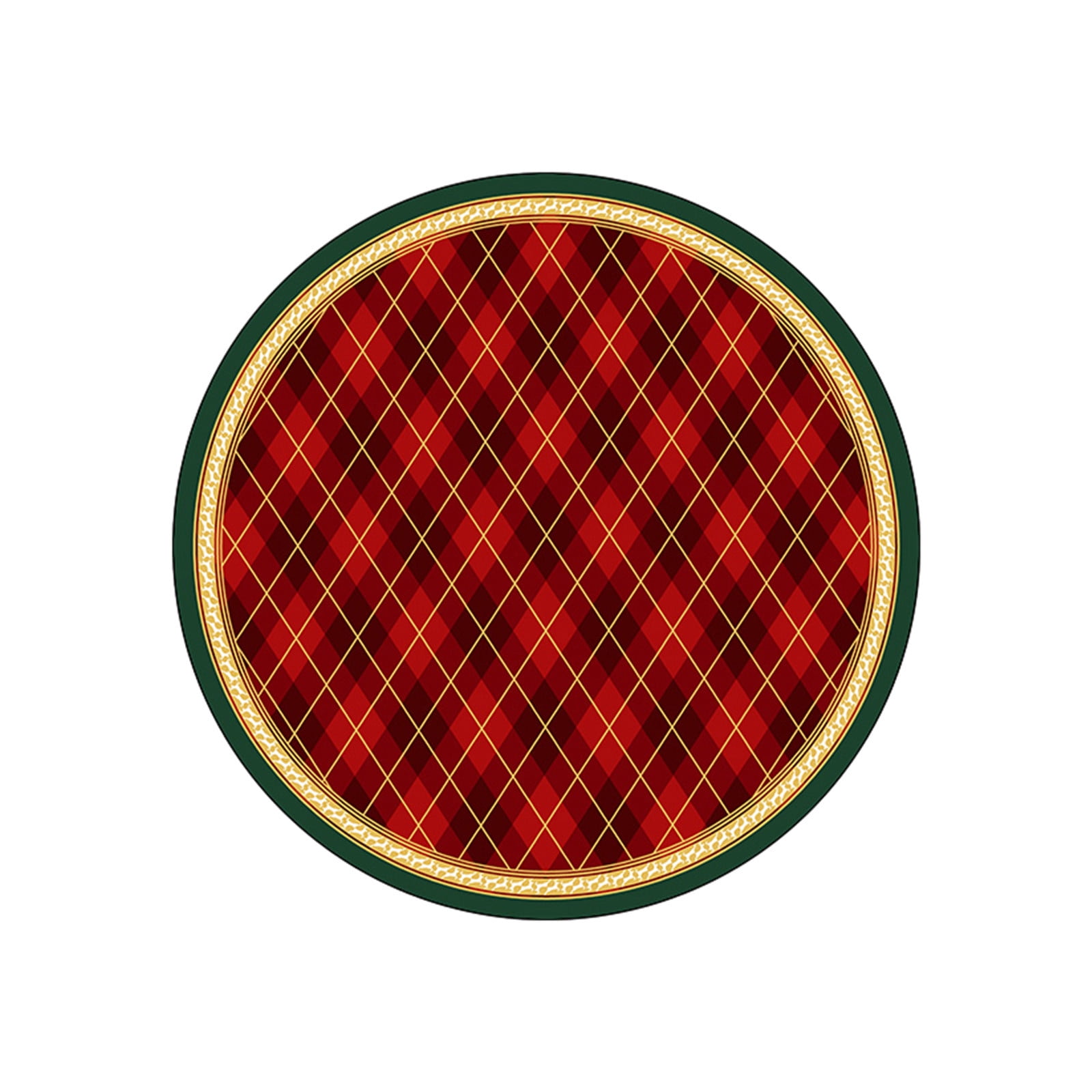 Christmas Tree Skirt 24 Inch Velvet Tree Skirts Vintage Xmas Tree Skirt