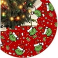 thumbnail image 1 of Christmas Tree Skirt 36 Inches Tree Skirts Mats, Large Christmas Decor Mat Tree Decorations for Decor Holiday Party Indoor Outdoor, 1 of 6
