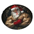 thumbnail image 1 of Christmas Tree Skirt 36" Strong Muscler Santa Claus Xmas Tree Skirts Mat for New Year Holiday Christmas Party Decorations, 1 of 5