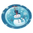 thumbnail image 1 of Christmas Tree Skirt 48" Ginger Snowman Crystal Ball (12) Xmas Tree Skirts Mat for New Year Holiday Christmas Party Decorations, 1 of 5
