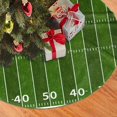 Christmas Tree Skirt American Football Field Halloween Tree Skirt