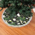 Christmas Tree Skirt Bouquet Calla Lily Flowers Halloween Tree Skirt