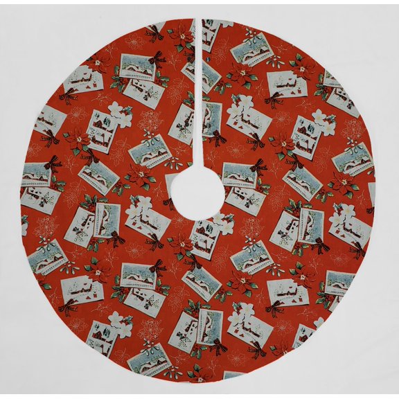 Christmas Tree Skirt By Penny's Needful Things (Christmas Cards) (Round)