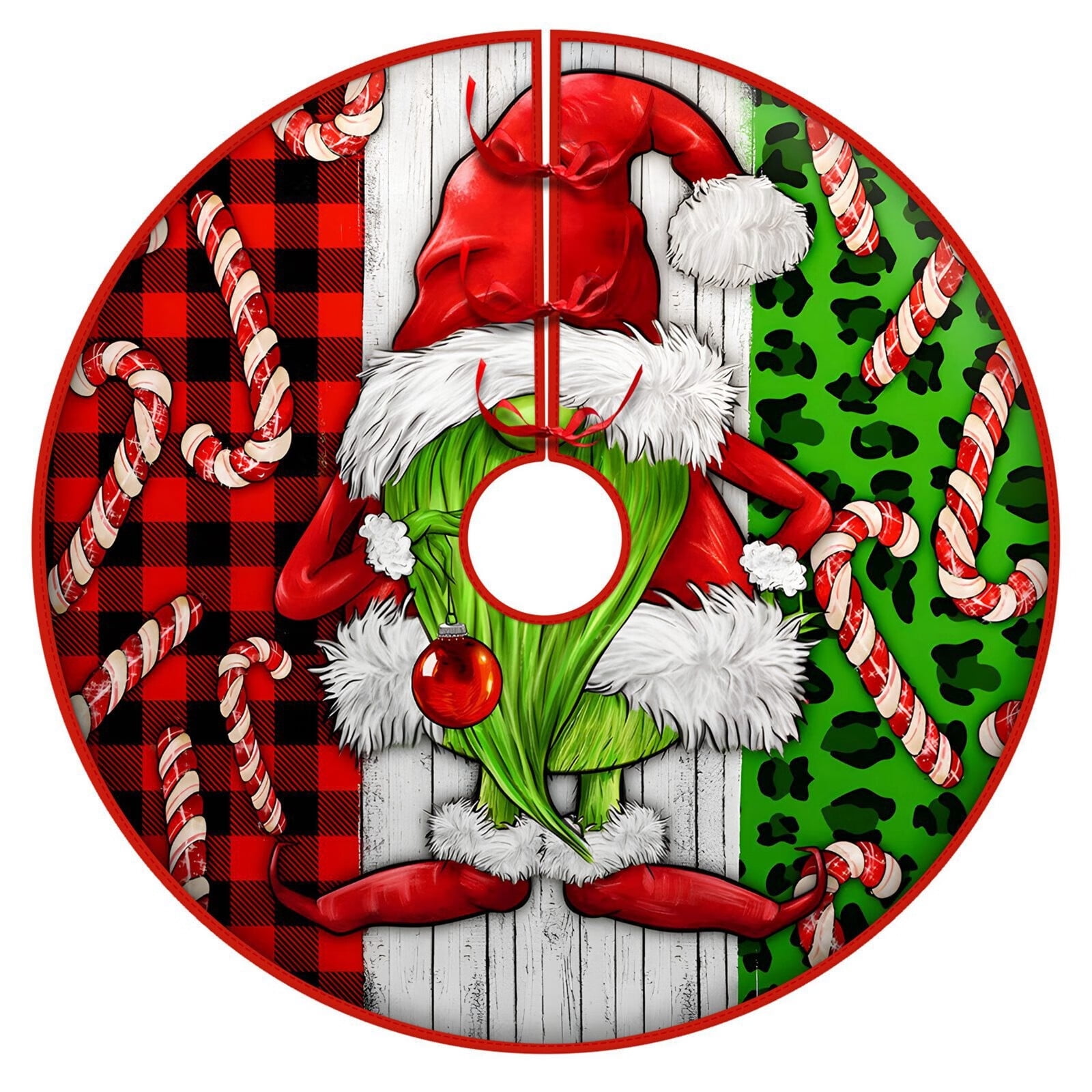 Christmas Tree Skirt Christmas Decoration Tree Skirt Pink Snowman