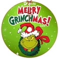 Christmas Tree Skirt Christmas Decorations 48 Inches Merry Grinchmas Collar Soft Xmas Tree Mat