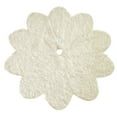 Christmas Tree Skirt Christmas Tree Decoration White Long Hair Tree