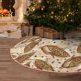 Christmas Tree Skirt, Colorful Vintage Corn Christmas Decorations Funny