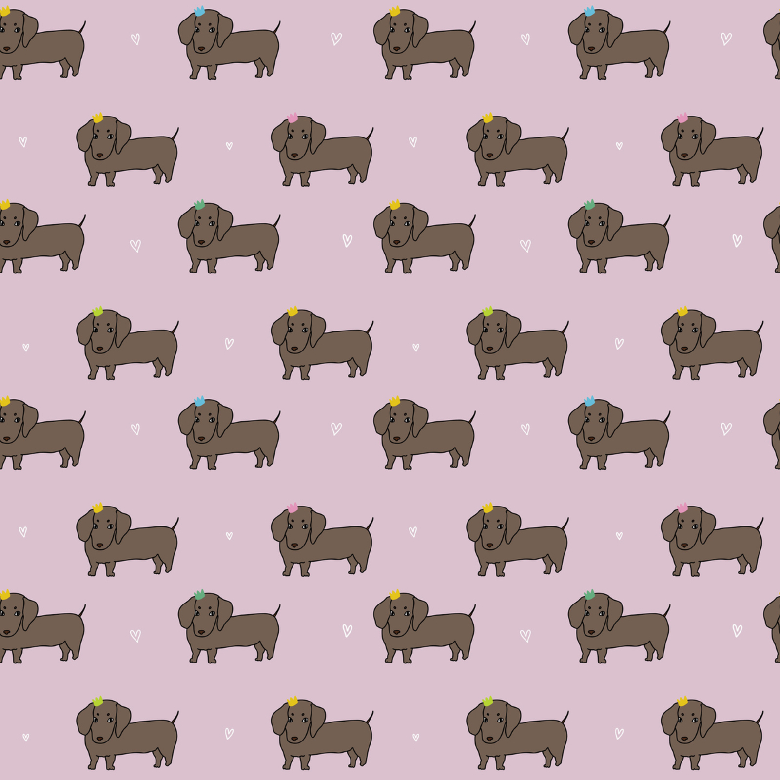 Christmas Tree Skirt, Dachshund Dog Puppy No.1050 Plush Soft Christmas