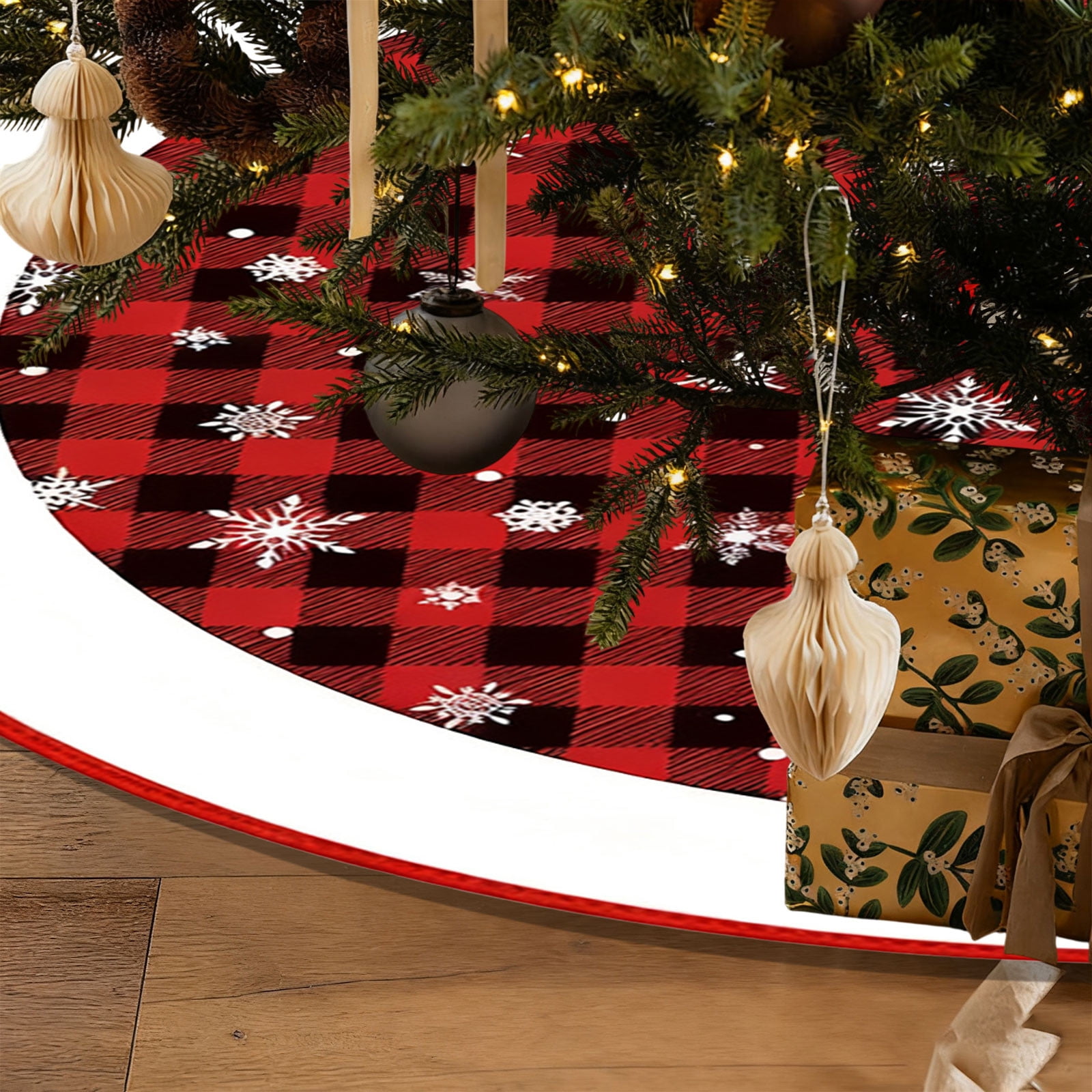 Christmas Tree Skirt Decorations 35'' Christmas Tree Skirt Christmas ...