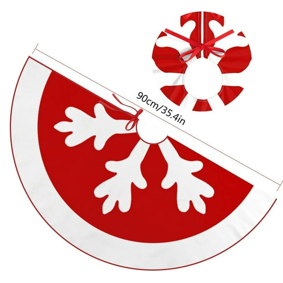 Christmas Tree Skirt Decorative Cover with Sequins for Holiday Party Decorations, Festive Xmas Ornament for Home Office Celebration, Waterproof Tree Wrap for Indoor Outdoor Use