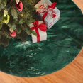 Christmas Tree Skirt Ferns Leave Green Foliage Halloween Tree Skirt