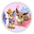 thumbnail image 1 of Christmas Tree Skirt Kawaii Eevee Tree Skirt for Xmas Tree Mat Tree Ornament Holiday Party Decorations Mat, 1 of 9