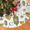 Christmas Tree Skirt Light Bulb vintage Halloween Tree Skirt Fall