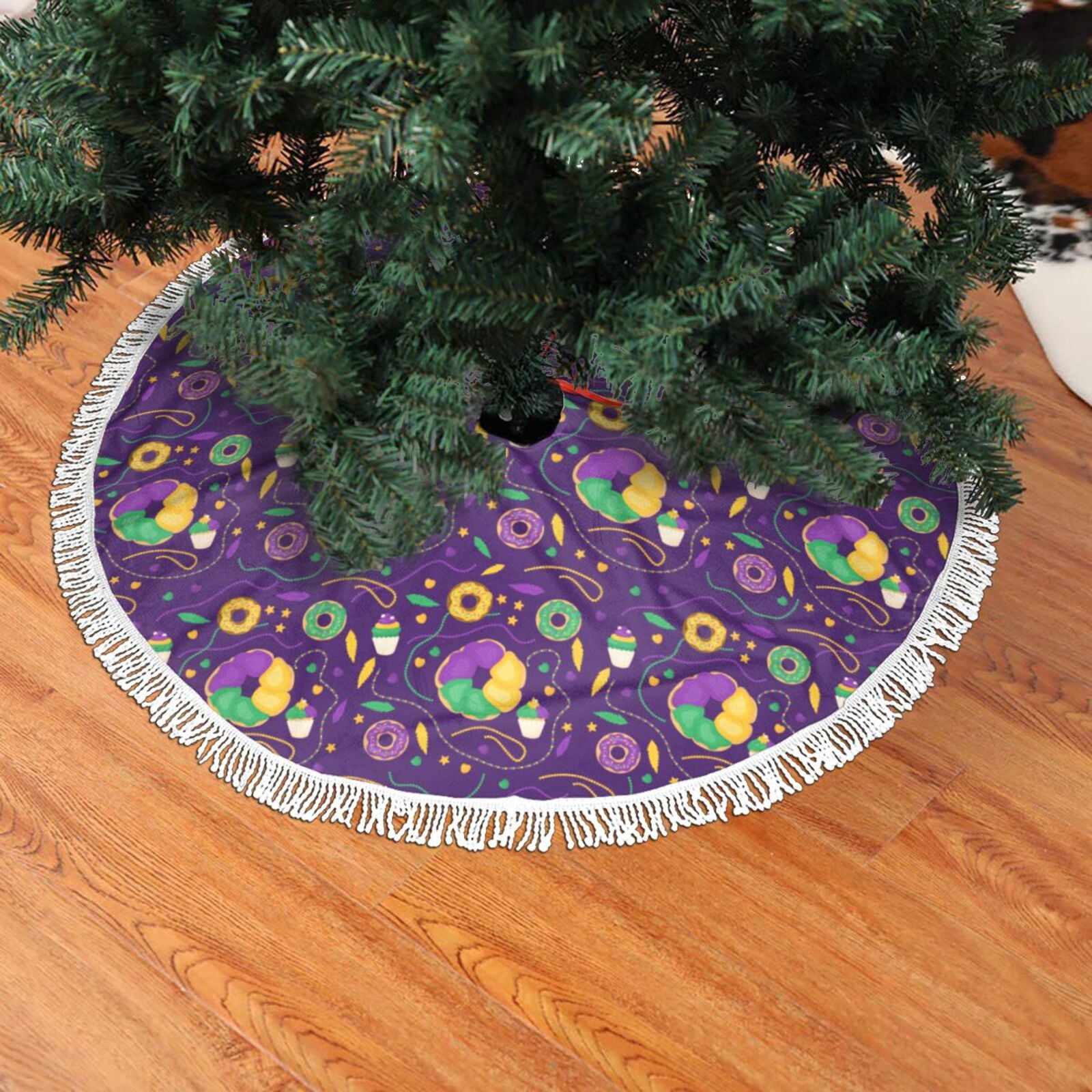 Mardi Gras Tree Skirt