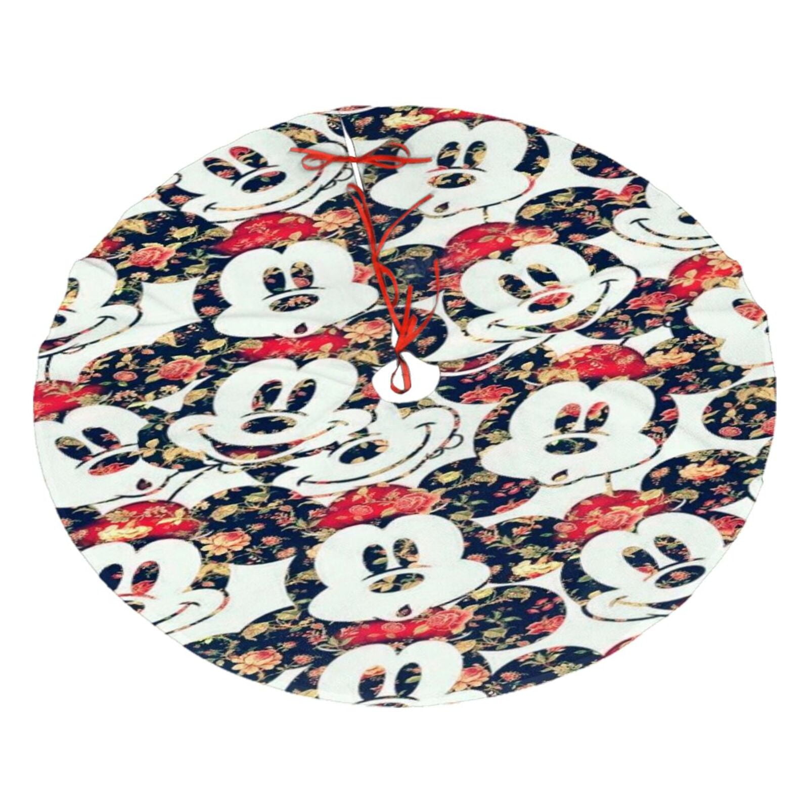 Christmas Tree Skirt Mickey Mouse Tree Skirt For Christmas Tree And 