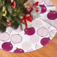 Christmas Tree Skirt Onion purple Halloween Tree Skirt Fall Winter