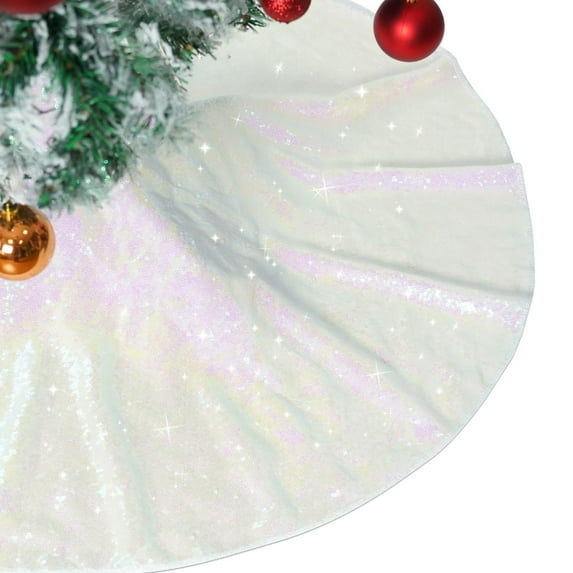Christmas Tree Skirt Sequin Christmas Tree Skirt Vintage Christmas Tree Skirt Set Christmas Party Decoration Glitter Christmas Tree Skirt Home Holiday