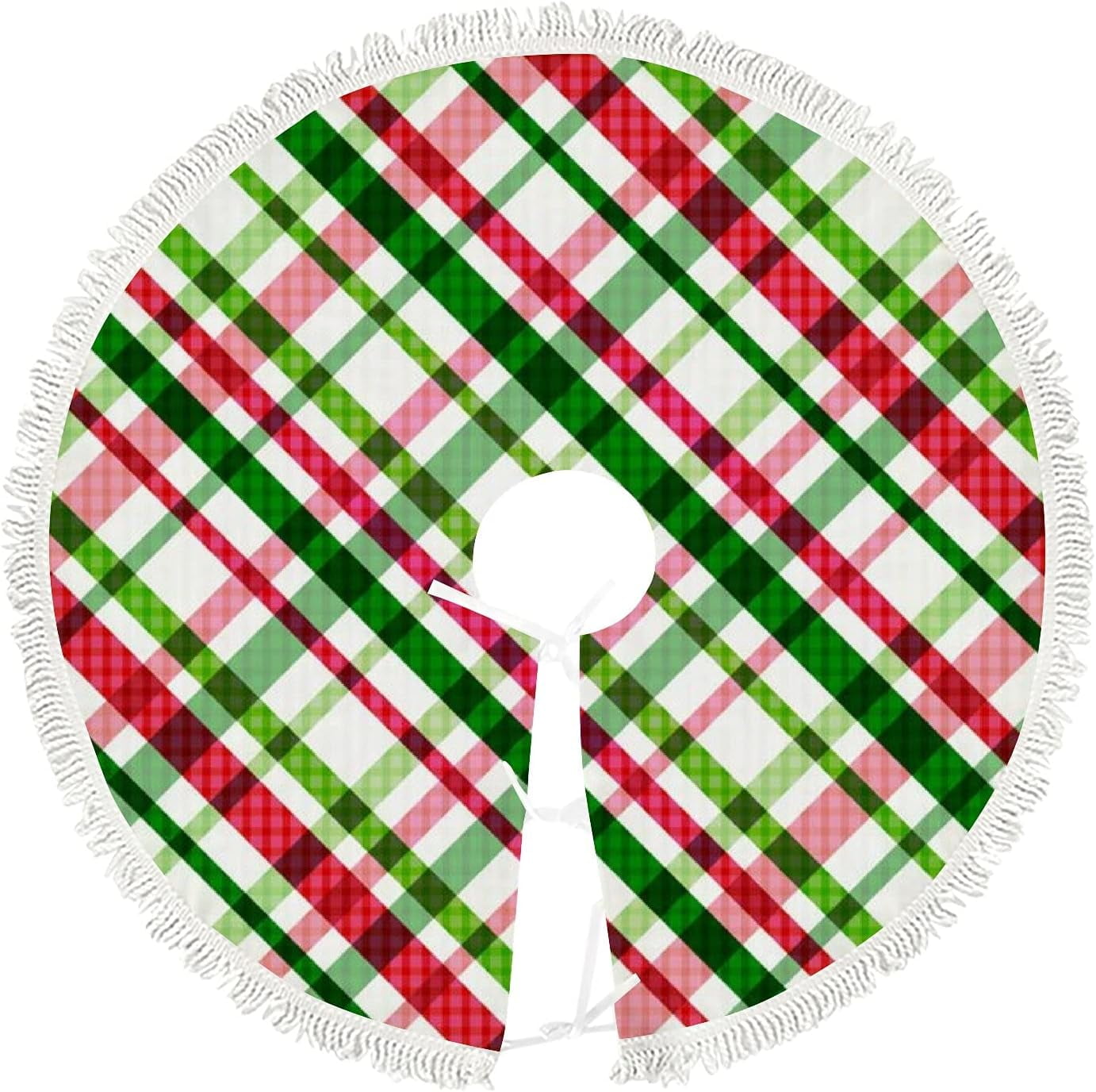 Christmas Tree Skirt Xmas Tree Skirts 48 in Christmas Red Green White