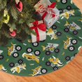 Christmas Tree Skirt, cartoon car Plush Soft Christmas Tree Decorations