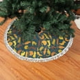 Christmas Tree Skirt, funny cat Christmas Tree Decorations Indoor, Tree