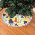 thumbnail image 1 of Christmas Tree Skirt, musical instruments Christmas Tree Decorations Indoor, Tree Skirts Mat With Tassel Trim for Halloween New Year Holiday Christmas Party Decor 30 Inches, 1 of 7
