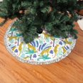 Christmas Tree Skirt, summer leopard Christmas Tree Decorations Indoor