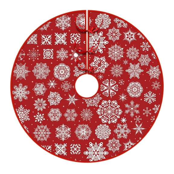 Christmas Tree Skirt with Sequins, Festive Tree Base Cover for Gift Presentation, and Office Party Decorations(A)
