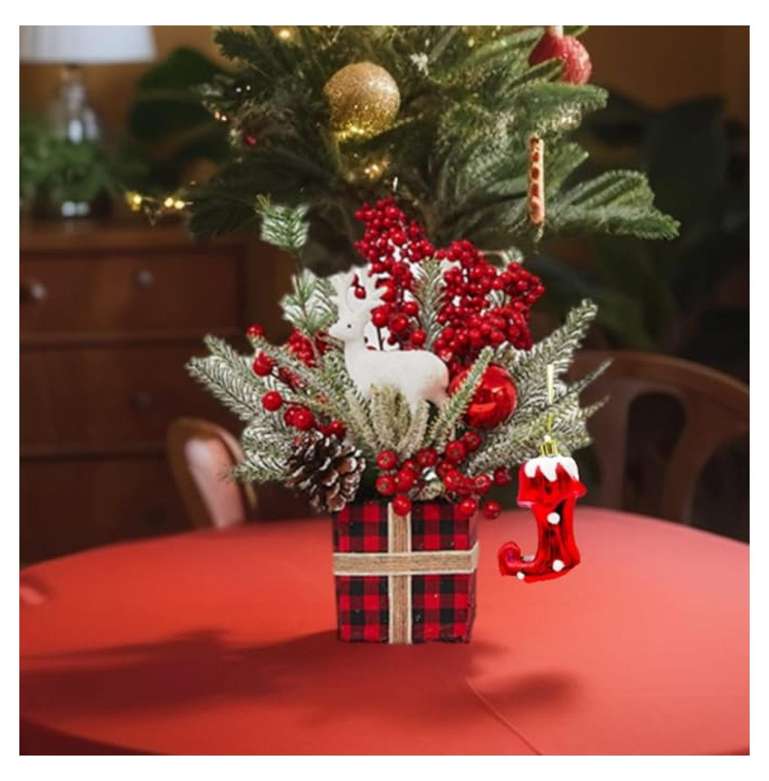 Christmas Tree, Small Christmas Tree for Table Decorations, Ideal Table ...