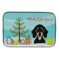 thumbnail image 1 of Christmas Tree & Smooth Black & Tan Dachshund Dish Drying Mat, 1 of 1