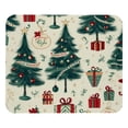 thumbnail image 1 of Christmas Tree Square Desk Mat Gaming Mouse Pad, 8.3x9.8 Inch Non-Slip Rubber Bottom Printed Design - Suitable for Office and Gaming, 1 of 6