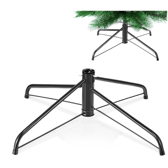 Christmas Tree Stand for Artificial Tree Folding Stand, Replacement Xmas Tree Stand Base for 4 Ft to 7.5 Ft Artificial Trees,Fits 0.5-1.25 Inch Tree Pole