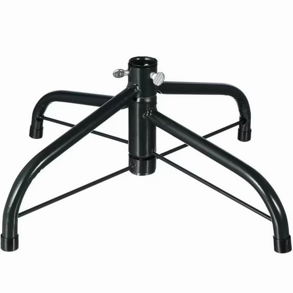 Christmas Tree Stand for Artificial Tree Folding Stand, Replacement Xmas Tree Stand Base for 4 Ft to 8.5Ft Artificial Trees,Fits 0.5-0.74 Inch Tree PoleBlack