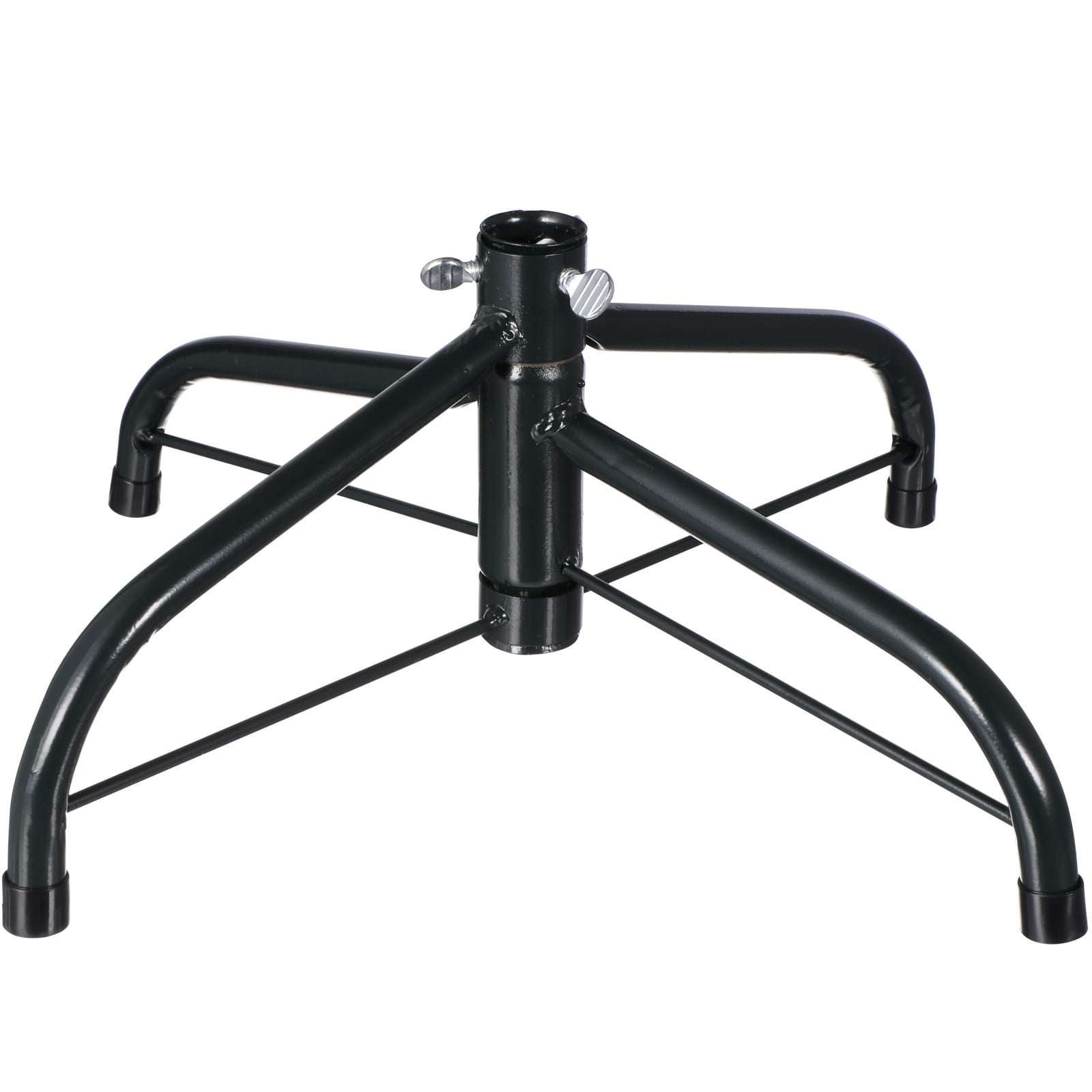 Christmas Tree Stand for Artificial Tree Folding Stand, Replacement Xmas Tree Stand Base for 4 Ft to 8.5Ft Artificial Trees,Fits 0.5-0.74 Inch Tree PoleBlack