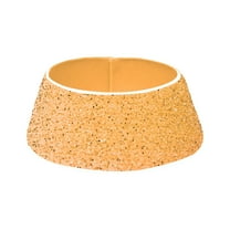 Christmas Tree Stand Base Collar Decorative Trunk Guard Ornament for Desktop Festive Holiday Display